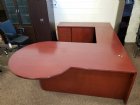 Cherry U-Shape with P Conference desk