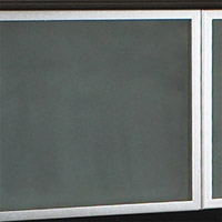 Aluminum Frame Frosted Glass Doors