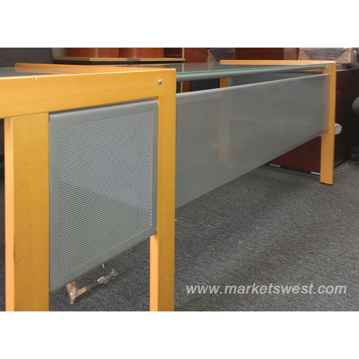 Frosted Glass Top Desks - Used for $89ea