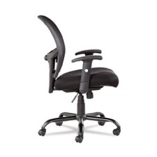Merix450 Series Mesh Big/Tall Mid-Back Swivel/Tilt Chair, Black