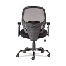 Merix450 Series Mesh Big/Tall Mid-Back Swivel/Tilt Chair, Black