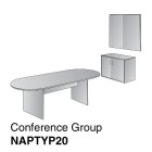 Napa Conference Group 3-Piece, Espresso