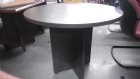 42" Round Laminate Conference Table with Laminate Base