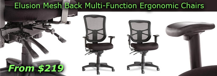 Elusion Mesh Mid-Back Multifunction Chair - Phoenix AZ