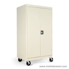 Alera Heavy Duty Mobile Storage Cabinet 66x36x24