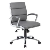 Boss MidBack Caressoft™ Executive Chair Grey