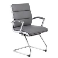 Boss Executive Caressoft™ Executive Guest Chair Grey