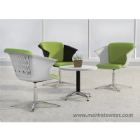 Mayline COSY Social Chair Lime Green & White