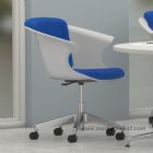 Cosy Social Chair with 5-Star Height Adjustable Base