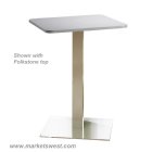 Bistro Table - Bar Height-Square Top 30"