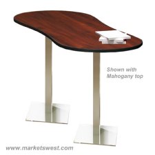 Bistro Table - Bar Height-Peanut Top