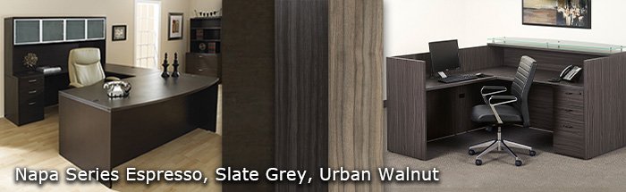 Napa Espresso/Slate Gray/Urban Walnut/White