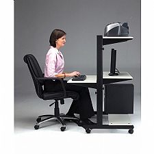 SOHO Adjustable Computer Table
