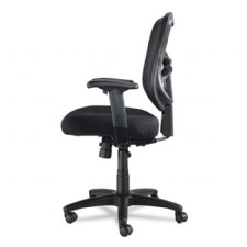 Elusion Mesh Mid-Back Swivel-Tilt Chair, Black