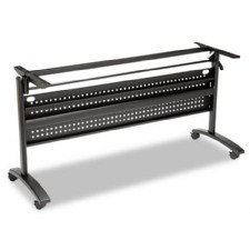 Valencia Series Training Table Base, Modesty Panel, 58w x 20d, Black
