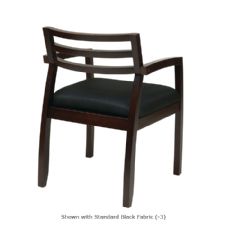 Guest Chair - Napa Espresso  w/ Wood  Slat Back