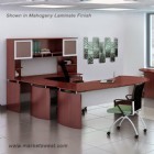 Medina Series Executive U-Shaped Desk Suite #31 - Right Handed