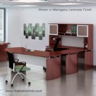 Medina Series Executive U-Shaped Desk Suite #32 - Left Handed