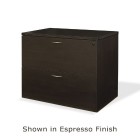 2-Drawer Lateral File 36X22, Espresso/Urban Walnut