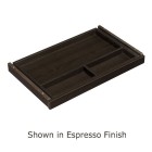 Center Drawer 20"X15", Espresso or Urban Walnut Finish