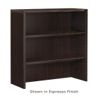 Bookcase Hutch 36X14X36H, Espresso