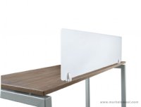 Acrylic Desk Divider or Modesty Panel