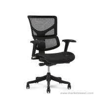 Black X-1 Task Chair no Headrest